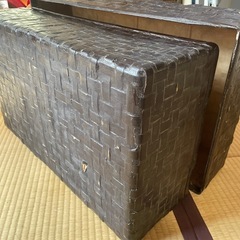 [骨董品］昭和初期の葛籠箱(つづら箱)の画像