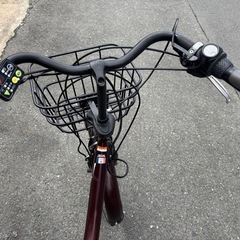YAMAHA PAS baby 電動アシスト自転車 バーガンディ (はる) 東