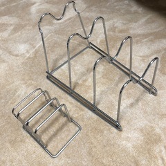 新品未使用　
フライパン、鍋ふた立て