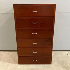 6段チェスト ハイチェスト チェスト 整理箪笥 箪笥 タンス RW439の画像