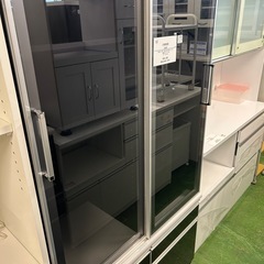 食器棚　古賀家具　2枚スライド扉