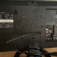 シャープ　19V型　液晶テレビの画像