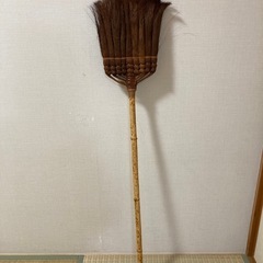 【お取引中】ほうき（天然素材・127cm）の画像