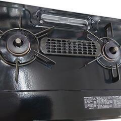 【売ります】リンナイ　二口+グリル付きコンロ　LPガス(プロパンガス）用　KSR563BK　2024年製の画像