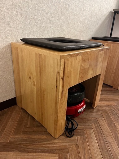 よもぎ蒸し用の椅子と鍋　2セット