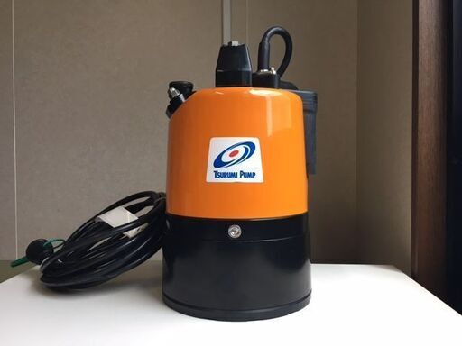 【動作確認済・良品】 鶴見製作所/ツルミポンプ　低水位排水用水中ハイスピンポンプ　LSCE1.4S　吐出し口径/25㎜　出力/0.48kw　100V　60Hz