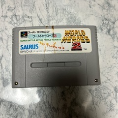スーパーファミコン　ワールドヒーローズ２　ソフト