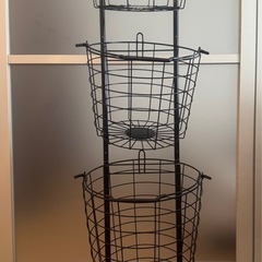 ランドリーラック 3段