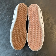 M2506-159 VANS Prison Issue Trainers ベルクロスニーカー ホワイト　サイズ27.5cm キズ汚れ有りの画像