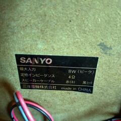 SANYO スピーカーの画像