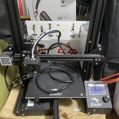 3Dプリンター Creality Ender-3使用感あり/動きます
