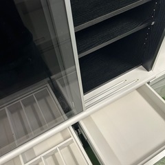 食器棚　古賀家具　2枚スライド扉の画像