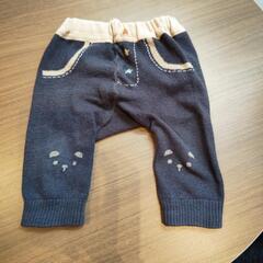 メーカー不明　サイズ70-90 かわいいひざ小僧ズボン👖🐻☘️