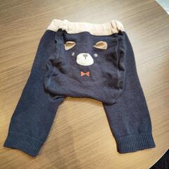 メーカー不明　サイズ70-90 かわいいひざ小僧ズボン👖🐻☘️の画像