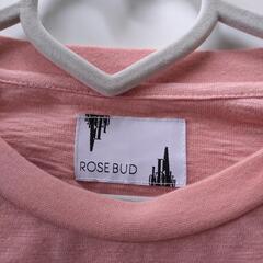 新品タグ付 2024★ROSE BUD×オキラク 限定Tシャツ ¥12650★80年代懐古調★ゆったり★手渡し限定の画像