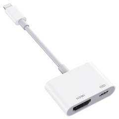  iPhone hdmi変換ケーブル i-Phone テレビミラー