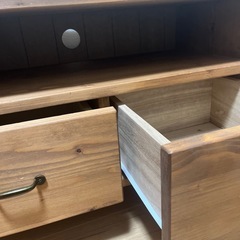 木製テレビ台の画像