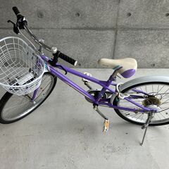 GIRLS LABO 22インチ 女の子用自転車 ピンク系／引き取り限定