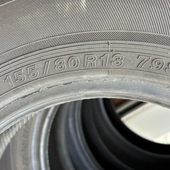 ヨコハマタイヤ155/80r13 の画像