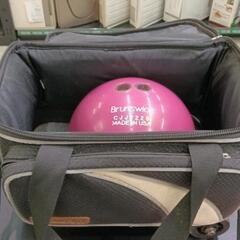 0615-118 ボウリングバッグ　玉セット