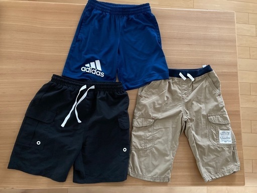 短パン140㎝150㎝ (tomo) 久留米のキッズ用品《子供服》の中古