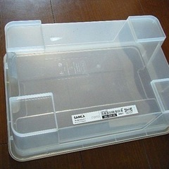 廃盤商品★１０年前位の品　３９×２８×１４　北欧　スウェーデン　オールド・イケア　OLD　USED　IKEA　BOX　収納BOX　クローゼットの画像