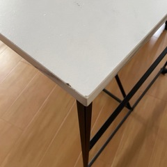 美品）横140 縦75 北欧家具 ロング ダイニング テーブル　の画像