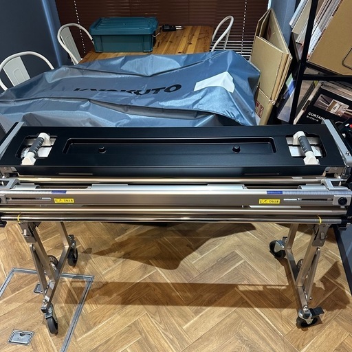 KLASS(極東産機) 自動壁紙糊付機 Prime FA カットテープ装置、カバー 