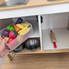 期間限定値下げ中　IKEA　おままごとキッチンの画像