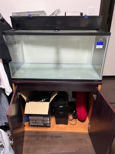 90センチ水槽、水槽専用台、水槽関連機械、道具、消耗品