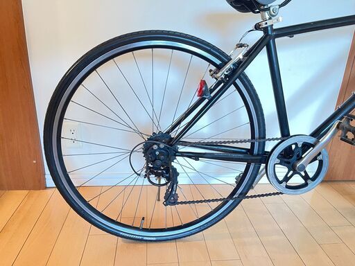 お気にいる クロスバイクタイヤサイズ700（27インチ相当 英式バルブ 自転車本体