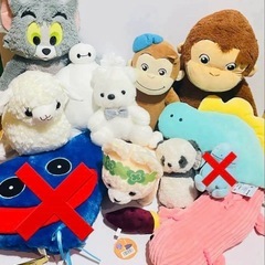 ジョージ　トムとジェリー　ベイマックスぬいぐるみ　まとめ売り‼️