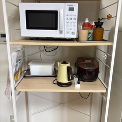 決まりました🌟キッチンラック　ゴミ箱上タイプ