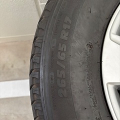 150プラド後期　ホイール&タイヤ　265/65 R17の画像