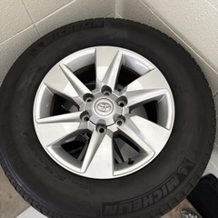150プラド後期　ホイール&タイヤ　265/65 R17の画像