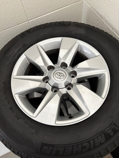 150プラド後期　ホイール&タイヤ　265/65 R17