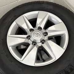 150プラド後期　ホイール&タイヤ　265/65 R17