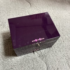 ジュエリーボックス　パープル　