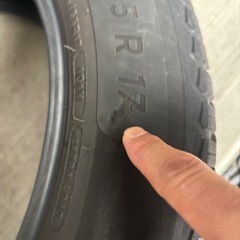 オールシーズンタイヤ　5部山　MINI BMW 作業代込み　2本　MICHELIN (ミシュラン) CROSSCLIMATE 2 225/55R17 97Y ZP の画像