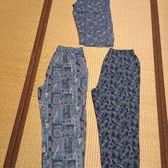 夏の部屋着　以上３種類それぞれの残りの画像