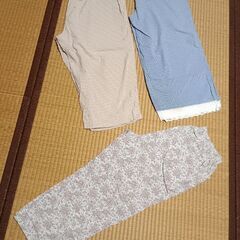 夏の部屋着　以上３種類それぞれの残りの画像