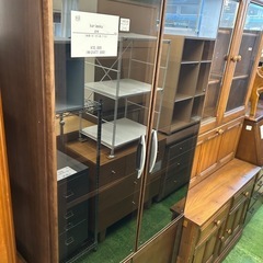 書棚　karimoku 2枚扉