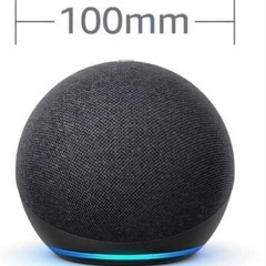 【未使用品】エコードット アレクサ 第4世代 ブラック 設定リセット済の画像