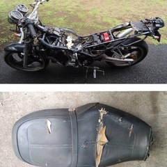 カワサキ　バリオス　ZR250A 不動車の画像