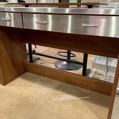 【愛品館 市原店】ステンレス天板キッチンカウンターの画像