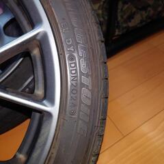 美品 ダイハツ GR コペン 純正 BBS 鍛造 4.5J+45 PCD100-4穴 ブリジストン POTENZA RE050A 165/50R16 の画像