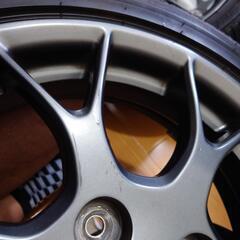 美品 ダイハツ GR コペン 純正 BBS 鍛造 4.5J+45 PCD100-4穴 ブリジストン POTENZA RE050A 165/50R16 の画像