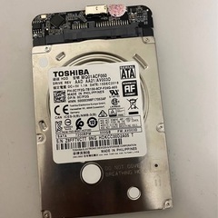 500GB 東芝製オリジナルハードディスク