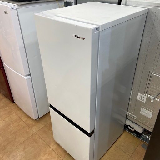 Hisense  2ドア冷蔵庫　2024年製　162ℓ