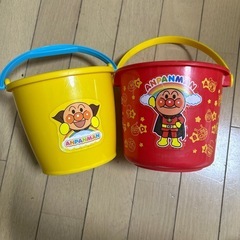 アンパンマンバケツ2つ